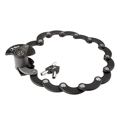 M-Wave F600D Faltschloss mit Halterung, Fahrradschloss, 60cm lang, mit 2 Schlüsseln, mit 13 Gelenken, Faltschloß für Mountainbike/Rennrad/BMX/MTB M-Wave F600D Faltschloss mit Halterung, Fahrradschloss, 60cm lang, mit 2 Schlüsseln, mit 13 Gelenken, Faltschloß für Mountainbike/Rennrad/BMX/MTB von M-Wave