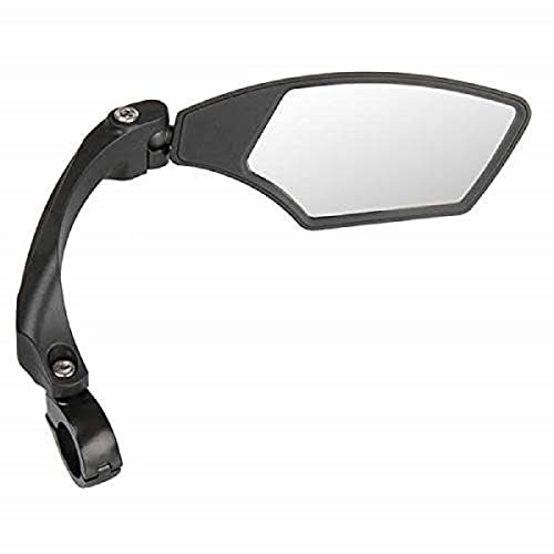 M-Wave Spy Space, Verstellbarer Fahrradspiegel, Rückspiegel für Trekking, Cityrad, E-Bike, blendfreies Glas für 22,2mm Lenker, schwarz, rechts M-Wave Spy Space, Verstellbarer Fahrradspiegel, Rückspiegel für Trekking, Cityrad, E-Bike, blendfreies Glas für 22,2mm Lenker, schwarz, rechts von M-Wave