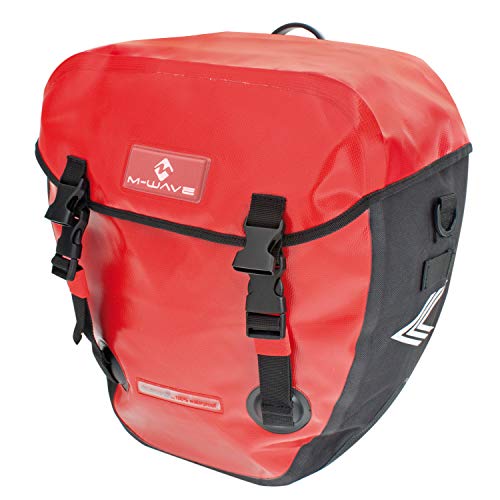 M-Wave Gepäckträgertasche Alberta, red, 2 x 20 l M-Wave Gepäckträgertasche Alberta, red, 2 x 20 l von M-Wave