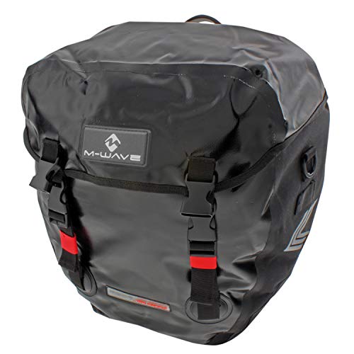 M-Wave Gepäckträgertasche Montreal, black, 2 x 20 l von M-Wave