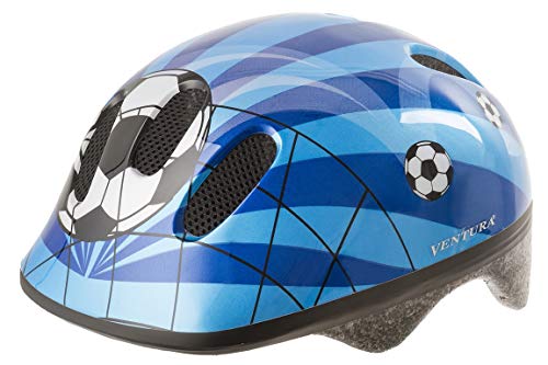 M-Wave Kinder Fahrradhelm SOCCER, blau, 50-57 cm M-Wave Kinder Fahrradhelm SOCCER, blau, 50-57 cm von M-Wave