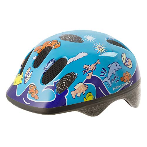 M-Wave Kinder Fahrradhelm Sea World, blau, 52-57 cm M-Wave Kinder Fahrradhelm Sea World, blau, 52-57 cm von Ventura