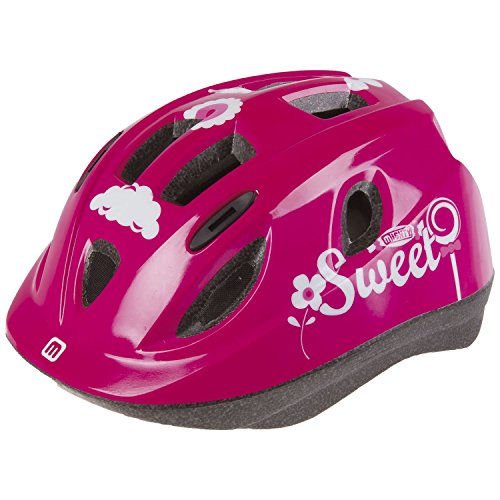 M-Wave Kinder Junior Fahrradhelm, Rose, XS, 48-54 cm von M-Wave