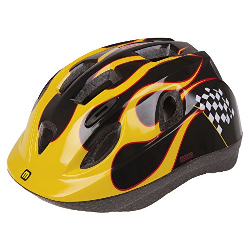 M-Wave Kinder Junior Fahrradhelm, Schwarz/Gelb, XS, 48-54 cm M-Wave Kinder Junior Fahrradhelm, Schwarz/Gelb, XS, 48-54 cm von M-Wave