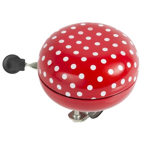 M-Wave Ladybird Fahrradglocke, Verschiedene Design Stahl, Rot, 80 mm M-Wave Ladybird Fahrradglocke, Verschiedene Design Stahl, Rot, 80 mm von M-Wave