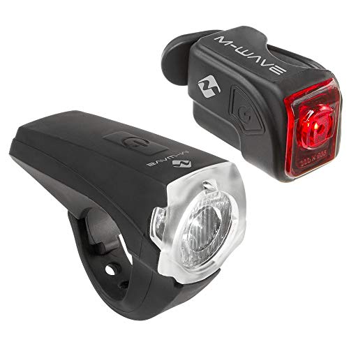 M-Wave Messingschlager Fahrrad LED Akkulampenset M-Wave schwarz USB mit K~ M-Wave Messingschlager Fahrrad LED Akkulampenset M-Wave schwarz USB mit K~ von M-Wave