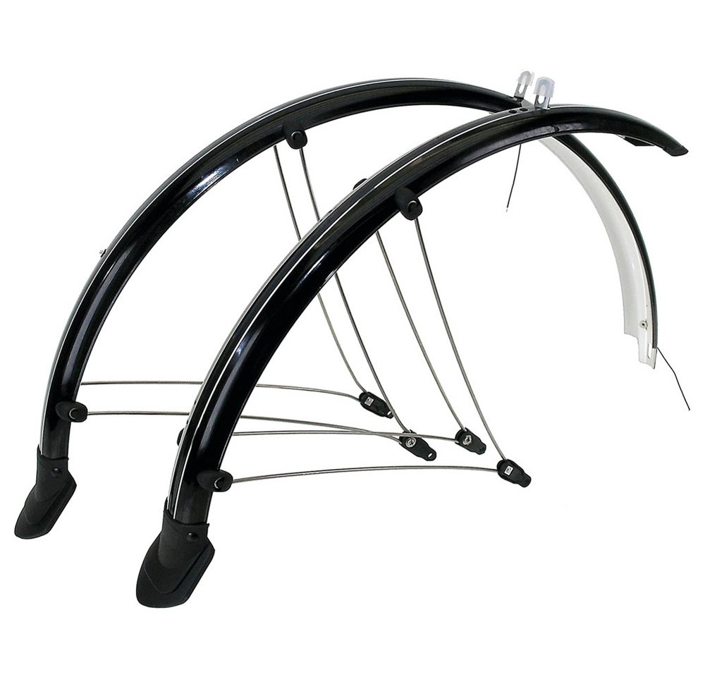 M-Wave Schutzblech M-Wave Radschutzgarnitur 28" / 29", 56mm Für Vorder- und Hinterrad sch M-Wave Schutzblech M-Wave Radschutzgarnitur 28" / 29", 56mm Für Vorder- und Hinterrad sch von M-Wave