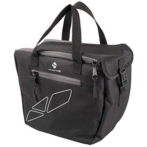 M-Wave Unisex-Adult Amsterdam Insert Gepäckträgertaschen-Organizer, Schwarz, 30 x 14 x 27 cm M-Wave Unisex-Adult Amsterdam Insert Gepäckträgertaschen-Organizer, Schwarz, 30 x 14 x 27 cm von M-Wave