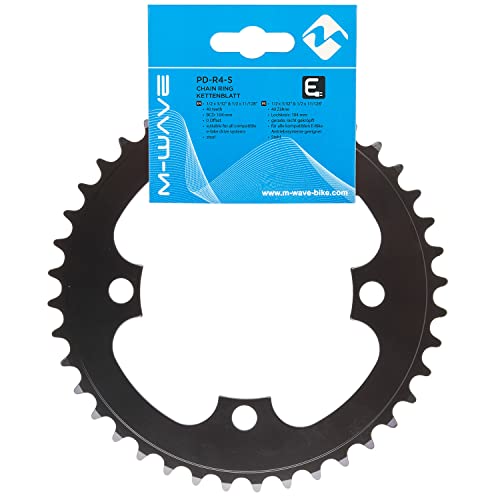 M-Wave Unisex-Adult PD-R4-S E-Bike Kettenblatt, für 1/2 x 3/32 & 11/128" Ketten, für Brose, Bosch, Shimano…, Lochkreis 104 mm, Schwarz, 20 x 20 x 1 cm M-Wave Unisex-Adult PD-R4-S E-Bike Kettenblatt, für 1/2 x 3/32 & 11/128" Ketten, für Brose, Bosch, Shimano…, Lochkreis 104 mm, Schwarz, 20 x 20 x 1 cm von M-Wave