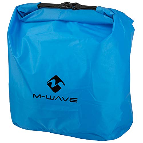 M-Wave Unisex – Erwachsene Drybag Amsterdam Dry, wasserdicht, ca. 41x41x16 cm, mit Rollverschluss, auch als Innentasche für Gepäckträgertaschen geeignet, blau von M-Wave