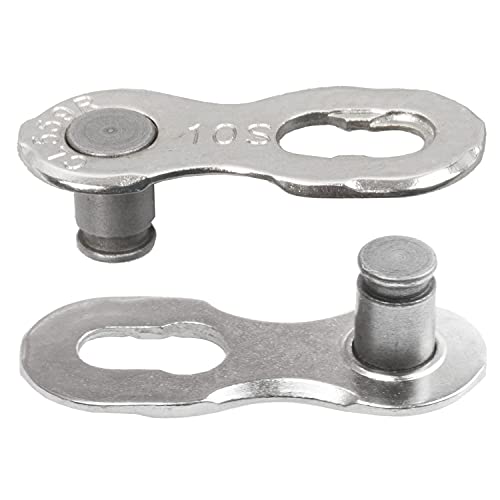 M-Wave Unisex – Erwachsene Fusion Ketten Verschlussglied, Silber, Für 10-Fach M-Wave Unisex – Erwachsene Fusion Ketten Verschlussglied, Silber, Für 10-Fach von M-Wave