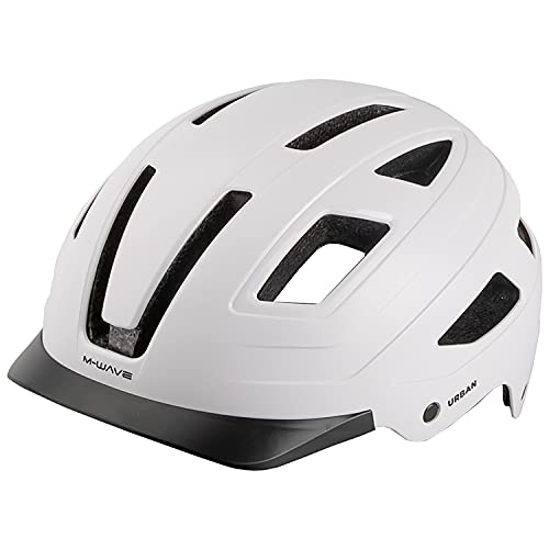 M-Wave Unisex – Erwachsene Urban Helm Jugendliche, Weiß, L, 59-61 cm M-Wave Unisex – Erwachsene Urban Helm Jugendliche, Weiß, L, 59-61 cm von M-Wave