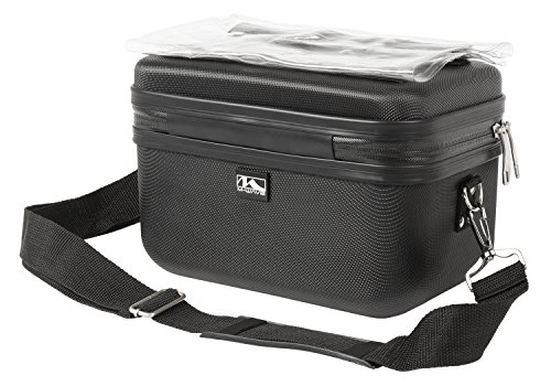 M-Wave Uetrecht HC Lenkertasche, Fahrrad Fronttasche, für jedes Fahrrad mit Abnehmbaren Schultergurt, aus ABS Hartschale, wasserdicht, 8 Liter, schwarz M-Wave Uetrecht HC Lenkertasche, Fahrrad Fronttasche, für jedes Fahrrad mit Abnehmbaren Schultergurt, aus ABS Hartschale, wasserdicht, 8 Liter, schwarz von M-Wave