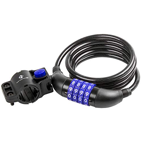 M-Wave Zahlen-Spiralkabelschloss DS 8.15, black, 1500 mm M-Wave Zahlen-Spiralkabelschloss DS 8.15, black, 1500 mm von M-Wave