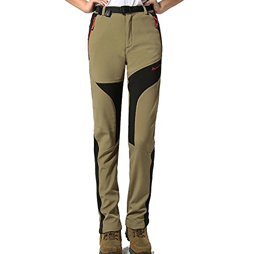 M.Baxter Damen Gefüttert Softshellhose Funktionshose Berghose Trekkinghose wasserdicht + atmungsaktiv + warm + elasstisch Wanderhose Damen Winterhose Outdoorhose Herbst Winter M.Baxter Damen Gefüttert Softshellhose Funktionshose Berghose Trekkinghose wasserdicht + atmungsaktiv + warm + elasstisch Wanderhose Damen Winterhose Outdoorhose Herbst Winter von GITVIENAR