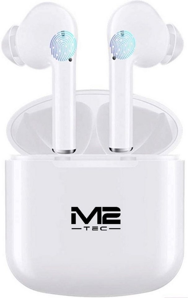M2-Tec I9x Weiß Bluetooth-Kopfhörer (Kopfhörer, universal, Bluetooth, Kabellos, lange Akkulaufzeit, Benutzerfreundlich) von M2-Tec