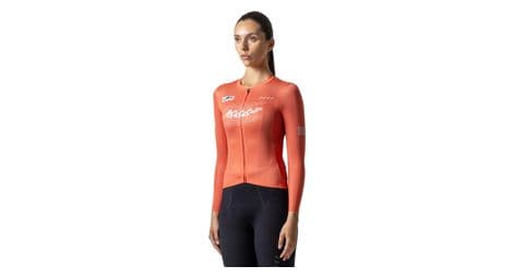 maap fragment pro air 2 0 langarmtrikot damen orange von MAAP