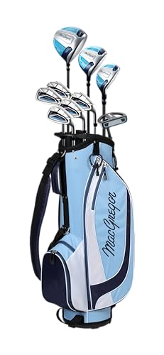 MACGREGOR Damen CG4000 Graphit, Cartbag, Rechts-/Linkshänder, Golf-Paket-Sets, blau, Einheitsgröße MACGREGOR Damen CG4000 Graphit, Cartbag, Rechts-/Linkshänder, Golf-Paket-Sets, blau, Einheitsgröße von MACGREGOR