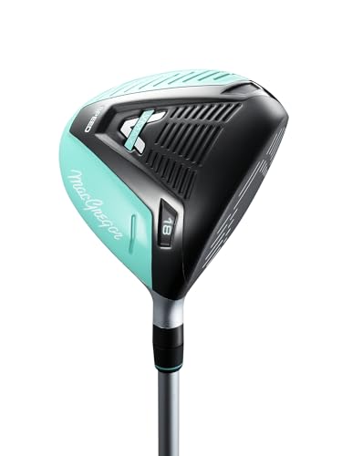 MACGREGOR Damen V-max Speed Leichtgewichtiger Fairway Regulard Flex Golfschläger, türkis, Einheitsgröße MACGREGOR Damen V-max Speed Leichtgewichtiger Fairway Regulard Flex Golfschläger, türkis, Einheitsgröße von MACGREGOR