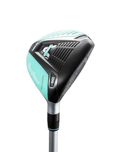 MACGREGOR Damen V-max Speed Lightweight Hybrid Regular Flex Golfschläger, türkis, 27 Degree MACGREGOR Damen V-max Speed Lightweight Hybrid Regular Flex Golfschläger, türkis, 27 Degree von MACGREGOR