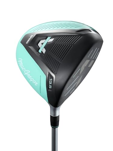 MACGREGOR Damen V-max Speed Titanium Head Lightweight Driver Regular Flex Golfschläger Golf Club, türkis, Einheitsgröße MACGREGOR Damen V-max Speed Titanium Head Lightweight Driver Regular Flex Golfschläger Golf Club, türkis, Einheitsgröße von MACGREGOR