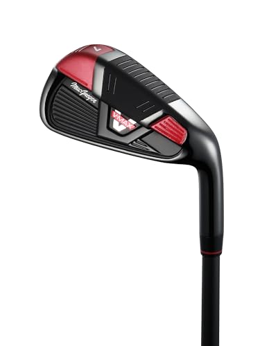 MACGREGOR Herren V-max Eisen Set Leichter Regular Flex Golfschläger Irons, rot, Einheitsgröße MACGREGOR Herren V-max Eisen Set Leichter Regular Flex Golfschläger Irons, rot, Einheitsgröße von MACGREGOR