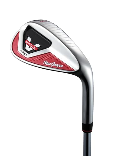 MACGREGOR Herren V-max Leichter Regulard Flex Wedge Golfschläger, Chrome, 52 Degree von MACGREGOR