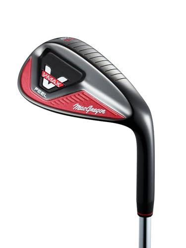 MACGREGOR Herren V-max Leichter Regulard Flex Wedge Golfschläger, Schwarz, Einheitsgröße MACGREGOR Herren V-max Leichter Regulard Flex Wedge Golfschläger, Schwarz, Einheitsgröße von MACGREGOR