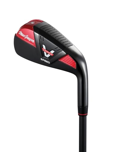 MACGREGOR Herren V-max Speed Golfschläger, Leicht, Regulär, Flexibel, Driving Iron Driver, rot, Einheitsgröße MACGREGOR Herren V-max Speed Golfschläger, Leicht, Regulär, Flexibel, Driving Iron Driver, rot, Einheitsgröße von MACGREGOR