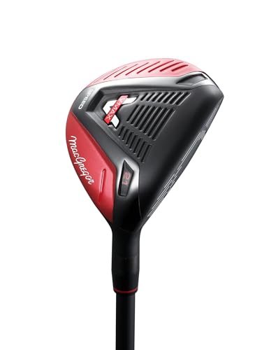 MACGREGOR Herren V-max Speed Leichter Hybrid Regulard Flex Golfschläger, rot, 24 Degree MACGREGOR Herren V-max Speed Leichter Hybrid Regulard Flex Golfschläger, rot, 24 Degree von MACGREGOR