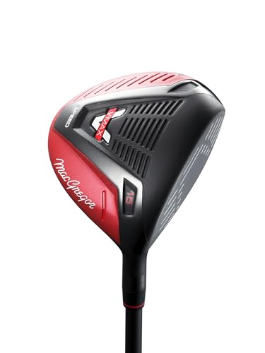 MACGREGOR Herren V-max Speed Leichtgewichtiger Fairway Regulard Flex Golfschläger, rot, Einheitsgröße von MACGREGOR