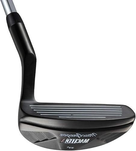 MACGREGOR Men's MACCHIP105 MACTEC X Chipper Wedge Left Or Right Hand Shaft Steel 37 Degrees Regular Grip Golf Club, Schwarz von MACGREGOR