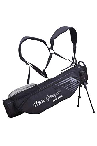 MacGregor Golf MACTEC 4.0 Golf Club Flip Stand Bag, 6.5", Schwarz von MACGREGOR