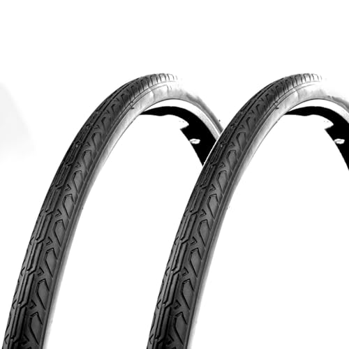 MADICKS 1 Paar Reifen, 700 x 28 C (28 5/8 1/8), schwarz, für Straßenrad, Citybike, Trekkingrad, Rennrad von MADICKS