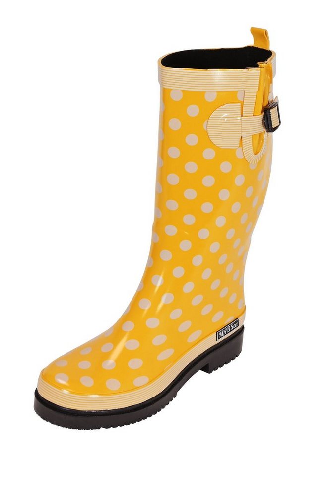 MADSea Classic High Gummistiefel mit seitlicher Ziernschnalle und rutschfester Laufsohle MADSea Classic High Gummistiefel mit seitlicher Ziernschnalle und rutschfester Laufsohle von MADSea