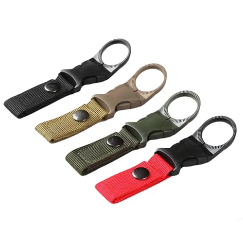 MAEXUS 4 Stück Flaschenhalter Gürtel, Wasserflasche Schnalle Halter, Nylon Trinkflasche Gürtel, Karabiner Flaschenhalter Clips, Flaschenclip Gürtel für Outdoor Aktivitäten MAEXUS 4 Stück Flaschenhalter Gürtel, Wasserflasche Schnalle Halter, Nylon Trinkflasche Gürtel, Karabiner Flaschenhalter Clips, Flaschenclip Gürtel für Outdoor Aktivitäten von MAEXUS