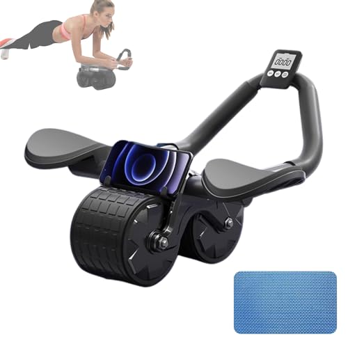 Roller für ABS mit automatischer Rückfederung. Rad für Bauch. Heimtrainingsset mit Knieschoner und Stoppuhr im Lieferumfang enthalten. Sport für Anfänger zu Hause. Roller für ABS mit automatischer Rückfederung. Rad für Bauch. Heimtrainingsset mit Knieschoner und Stoppuhr im Lieferumfang enthalten. Sport für Anfänger zu Hause. von MAGIC SELECT