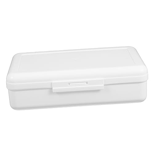 MAGICLULU Kasten Marker-Organizer Schreibwarenetui Aus Kunststoff Mäppchen Stationärer Koffer-Organizer Durchsichtige Stiftebox Stift-Organizer Weiß Plastik Schüler Lieferungen Tragbar MAGICLULU Kasten Marker-Organizer Schreibwarenetui Aus Kunststoff Mäppchen Stationärer Koffer-Organizer Durchsichtige Stiftebox Stift-Organizer Weiß Plastik Schüler Lieferungen Tragbar von MAGICLULU