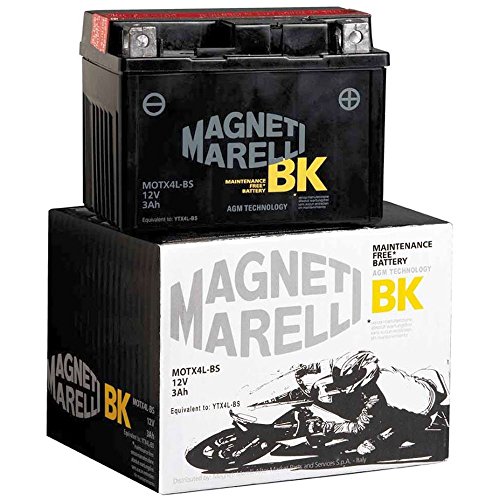 MAGNETI-MARELLI Unisex-Youth MARELLI MF MOTX14L-BS Batterie von Magneti Marelli