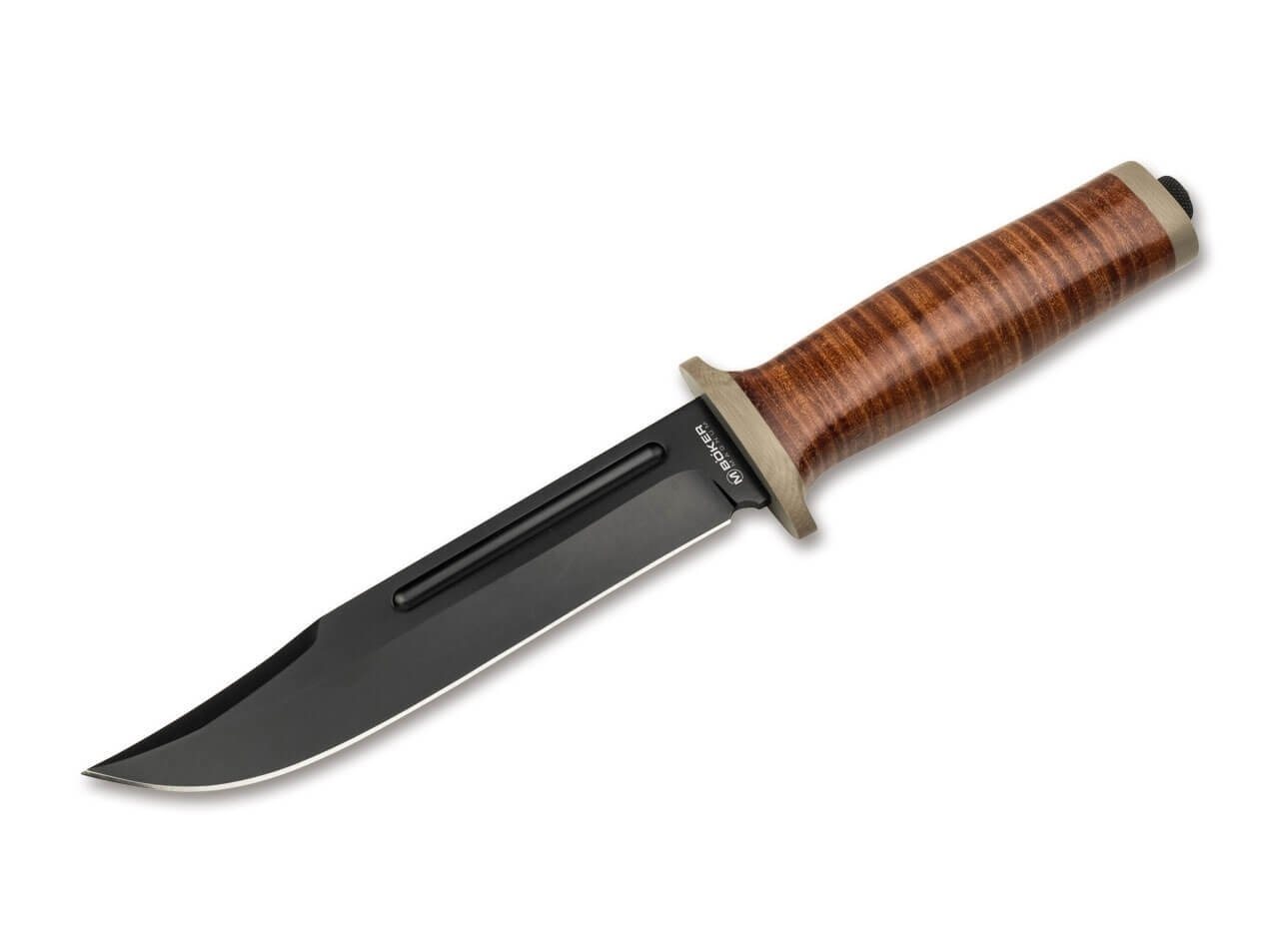 MAGNUM by BÖKER Universalmesser Magnum Ranger Field Bowie Feststehendes Messer mit Leder Griff, (1 St), Scheide inklusive, Edelstahlklinge von MAGNUM by BÖKER