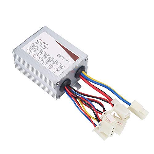 MAGT 24V 500W Controller, Elektromotor-Prüfer-Kasten Bürstenloser Bewegungsprüfer des Bewegungsdrehzahl-Controller-24V 500W Für Elektrischen Fahrrad-Roller 24v 500w Controller(Farbe : Weiß) von MAGT