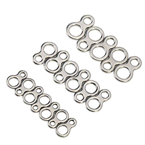 MAGT Angeln Abbildung 8 Ringe, 60 Stück Edelstahl Angeln Split Ringe Solides Angeln Abbildung 8 Jiggingringe Angeln Köder Tackle Zubehör MAGT Angeln Abbildung 8 Ringe, 60 Stück Edelstahl Angeln Split Ringe Solides Angeln Abbildung 8 Jiggingringe Angeln Köder Tackle Zubehör von MAGT