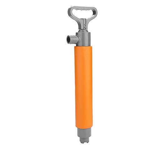 MAGT Bilgen Handpumpe Survival Tool, Kunststoff Sea Anti-Rutsch-Handpumpe, tragbar Bilge Schwimmende Handpumpe Notrettung Outdoor Survival Tool - 46CM (Orange) von MAGT