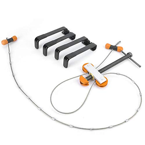 MAGT Bogenpresse, Edelstahl Compound Bogenpresse Mini Tragbare einfacher Kabelersatz Metallbogenpresse Jagd Bogenschießen Pfeilschießen Werkzeug MAGT Bogenpresse, Edelstahl Compound Bogenpresse Mini Tragbare einfacher Kabelersatz Metallbogenpresse Jagd Bogenschießen Pfeilschießen Werkzeug von MAGT