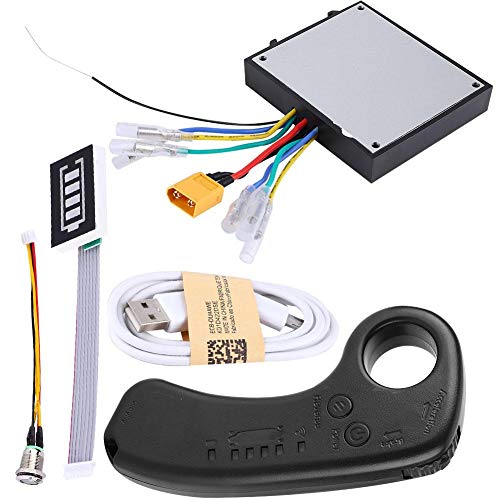 MAGT Elektrisches Skateboard ESC Kit, 430W 36V Doppelantrieb Elektrisches Longboard Ersatzsteuerung Mainboard Bürstenloser Motor mit Fernbedienung für DIY Skateboard MAGT Elektrisches Skateboard ESC Kit, 430W 36V Doppelantrieb Elektrisches Longboard Ersatzsteuerung Mainboard Bürstenloser Motor mit Fernbedienung für DIY Skateboard von MAGT