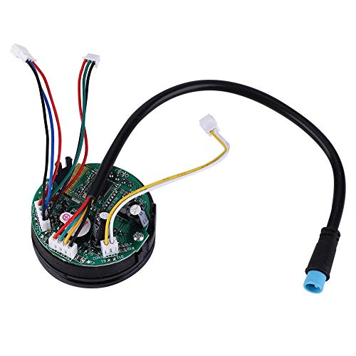 MAGT Elektroroller Dashboard für Ninebot ES1 ES2 ES4, Faltbares Elektroroller Leiterplatte Bluetooth Board Armaturenbrett mit Abdeckung von MAGT