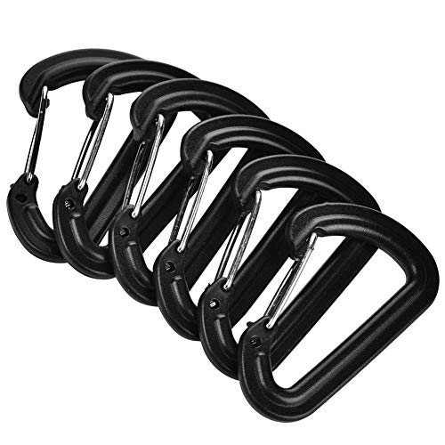 MAGT Karabinerhaken, 20 Stück Karabiner Outdoor Schlüsselanhänger Klettern Verschlussschnalle für Outdoor Klettern Camping Wandern Angeln MAGT Karabinerhaken, 20 Stück Karabiner Outdoor Schlüsselanhänger Klettern Verschlussschnalle für Outdoor Klettern Camping Wandern Angeln von MAGT