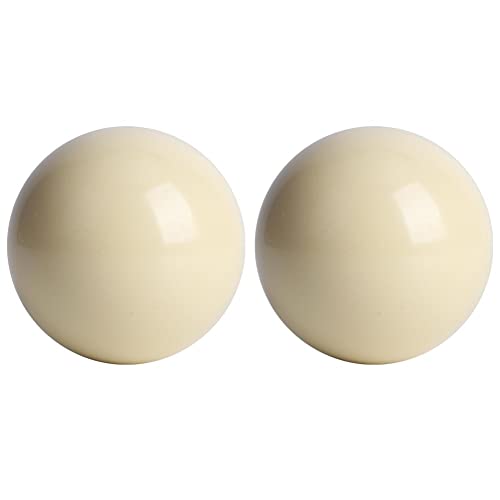 MAGT Billardkugel Weiß, 2 Stück Billardtisch Snooker Pool Spielball Harz Weiss Billardkugeln Professioneller Standard 5.72CM Billard Kugel Billardball MAGT Billardkugel Weiß, 2 Stück Billardtisch Snooker Pool Spielball Harz Weiss Billardkugeln Professioneller Standard 5.72CM Billard Kugel Billardball von MAGT