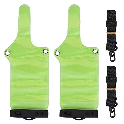 MAGT Wasserdichte Tasche für Walkie Talkie, 2 Stück Tragbares Radio Wasserdichte Hülle Funkgerät Tasche für Walkie Talkie UV5R/UV82/BF-888S MAGT Wasserdichte Tasche für Walkie Talkie, 2 Stück Tragbares Radio Wasserdichte Hülle Funkgerät Tasche für Walkie Talkie UV5R/UV82/BF-888S von MAGT