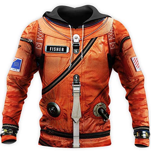 MAITONGG Herren Zip Hoodie Pullover Für Männer Space Suit 3D All Over Printed Herren Hoodie Harajuku Streetwear Pullover Kostüm Unisex Casual Jacket Trainingsanzug MAITONGG Herren Zip Hoodie Pullover Für Männer Space Suit 3D All Over Printed Herren Hoodie Harajuku Streetwear Pullover Kostüm Unisex Casual Jacket Trainingsanzug von MAITONGG